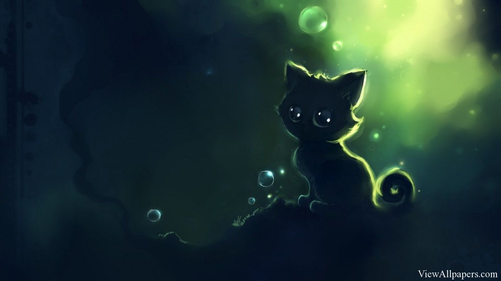 Fluffy Anime Cat Wallpapers