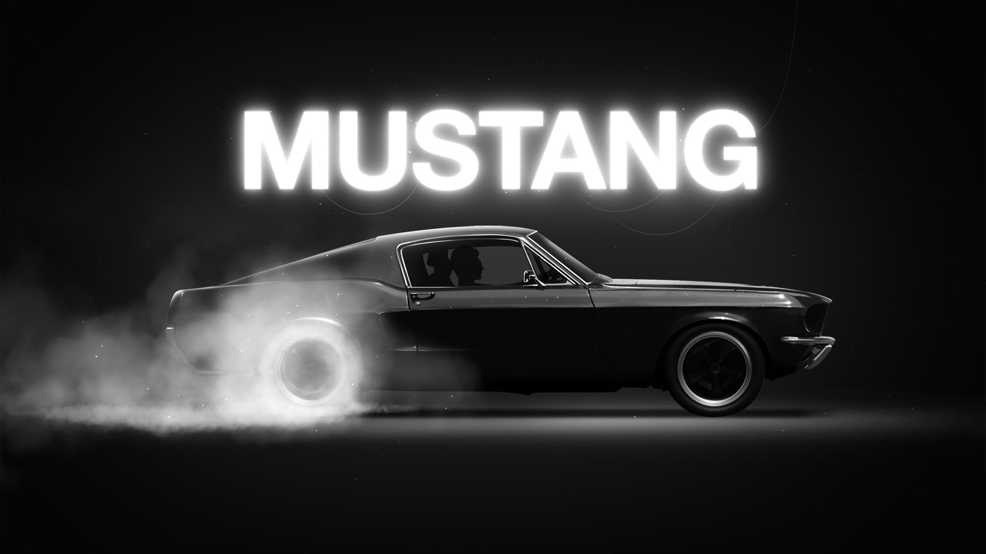 Ford Mustang Black Wallpapers