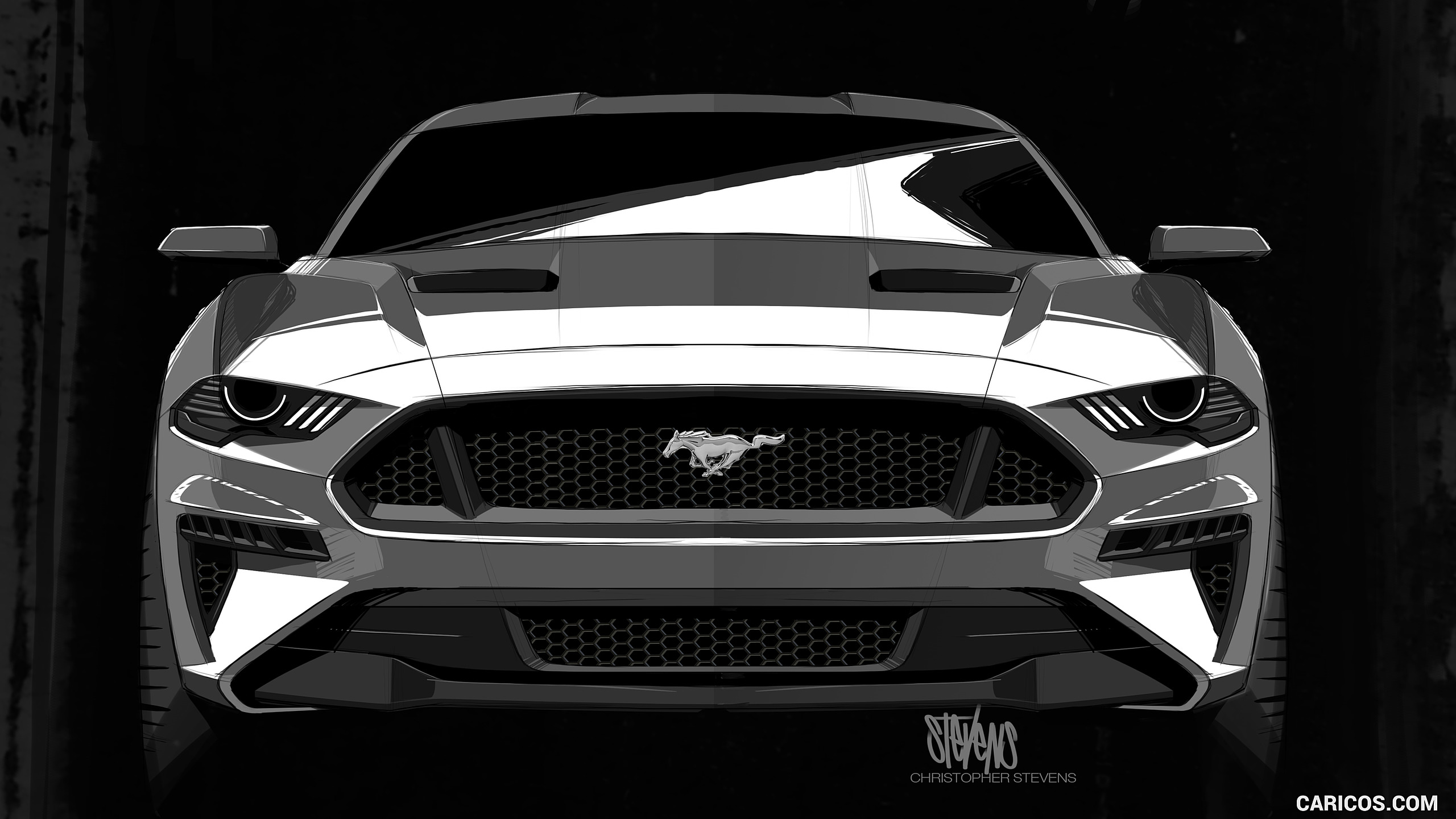 Ford Mustang Black Wallpapers