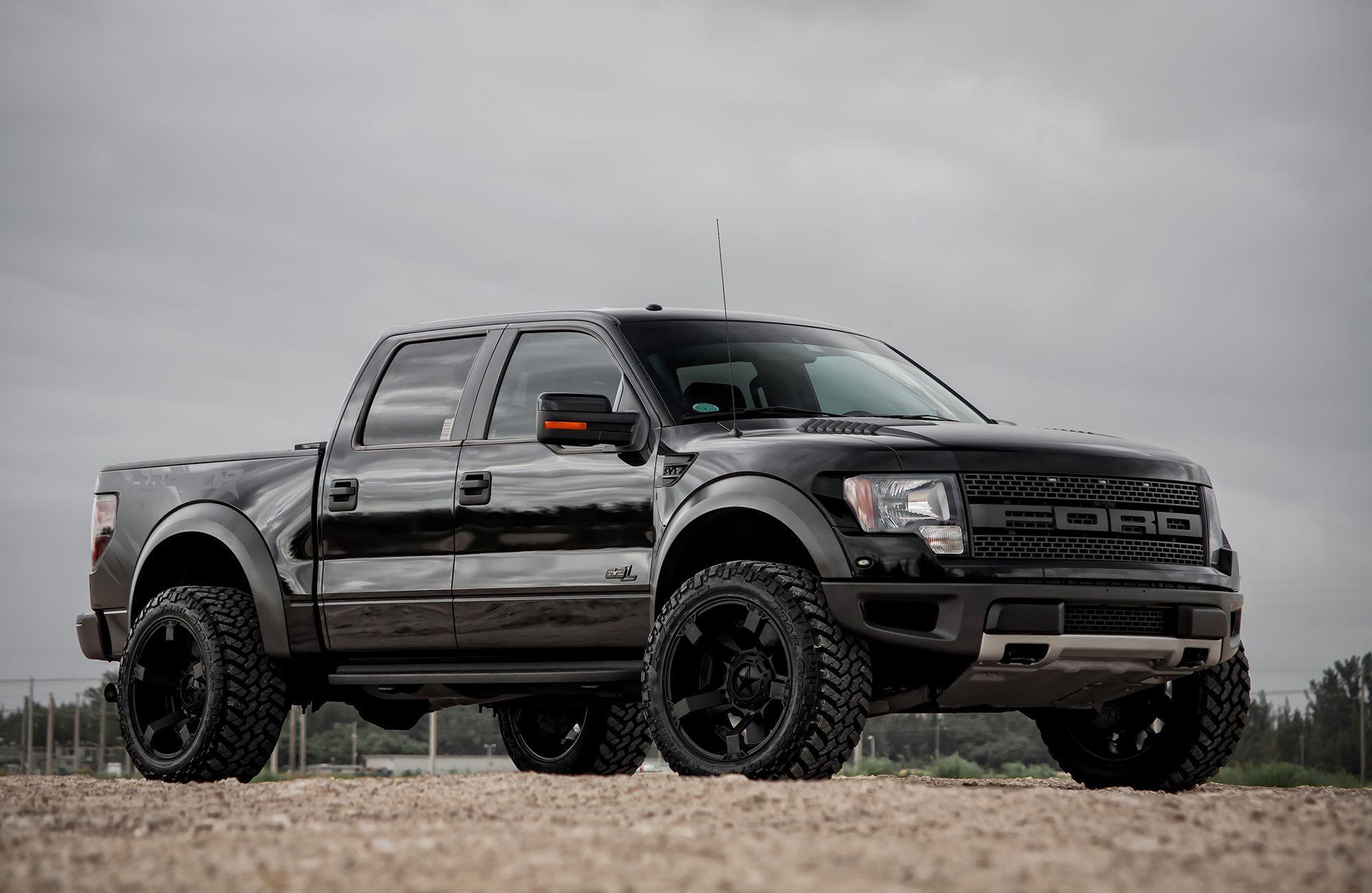 Ford Raptor All Black Wallpapers
