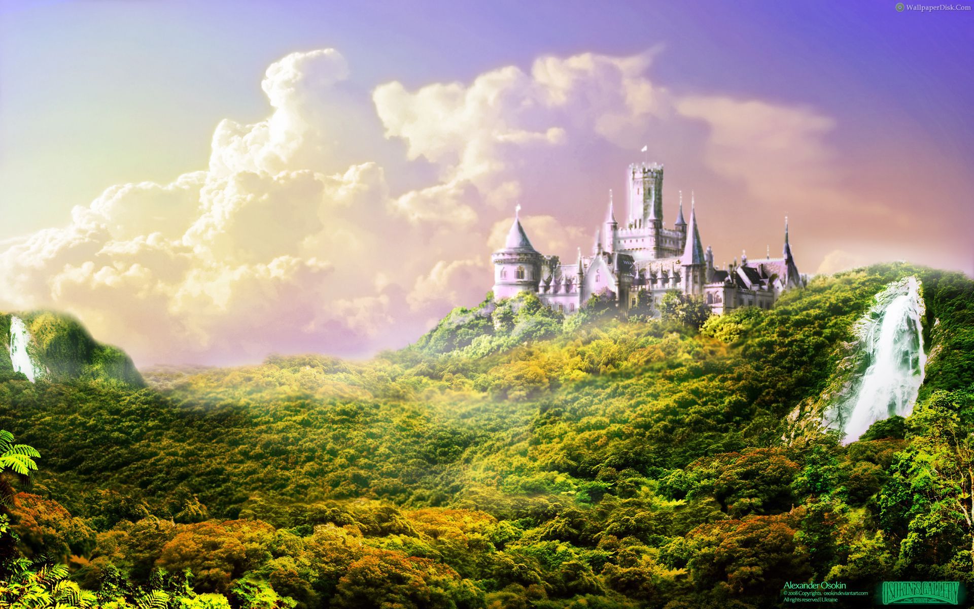 Forest Palace Wallpapers