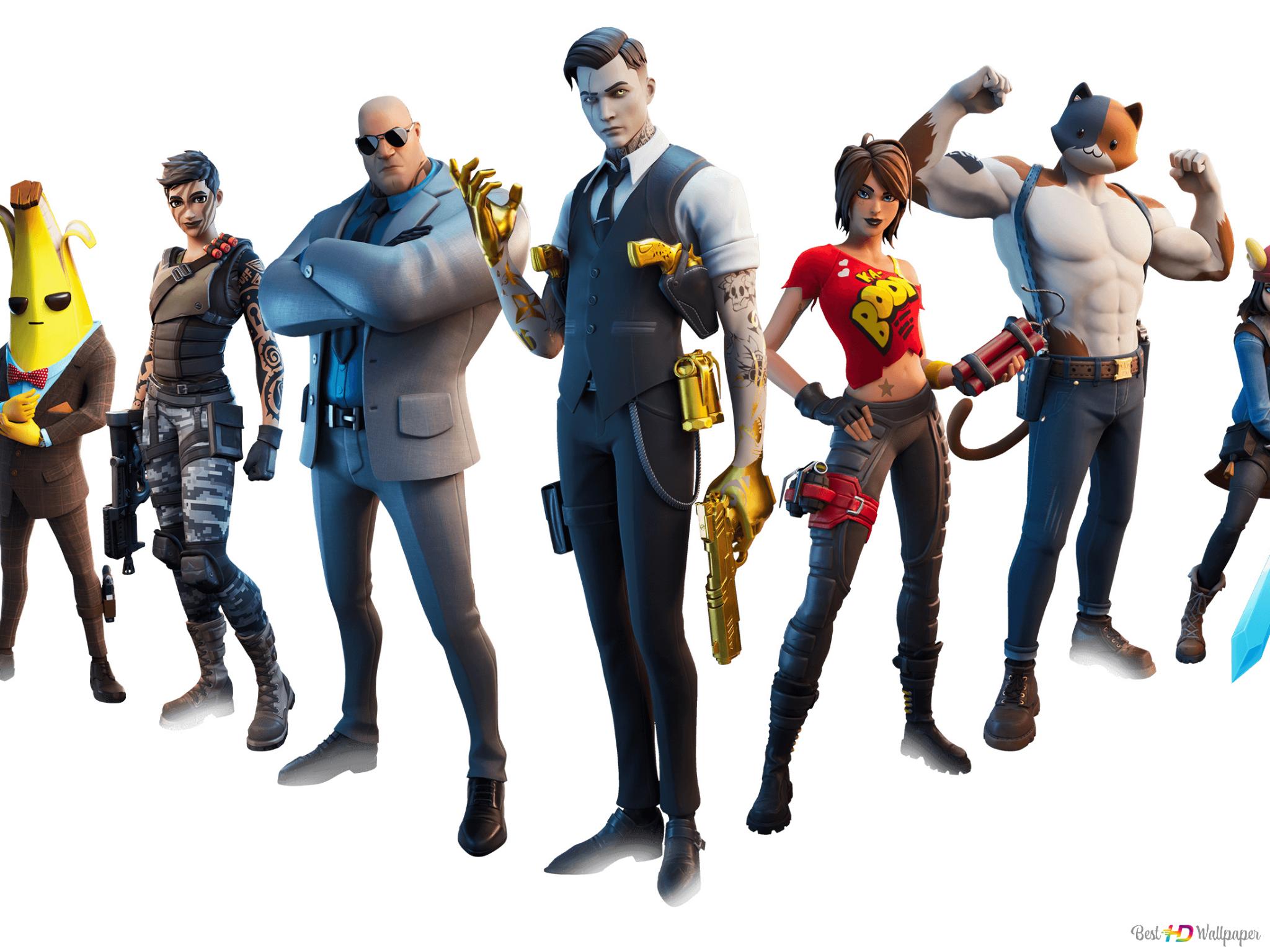 Fortnite Characters Pictures Wallpapers