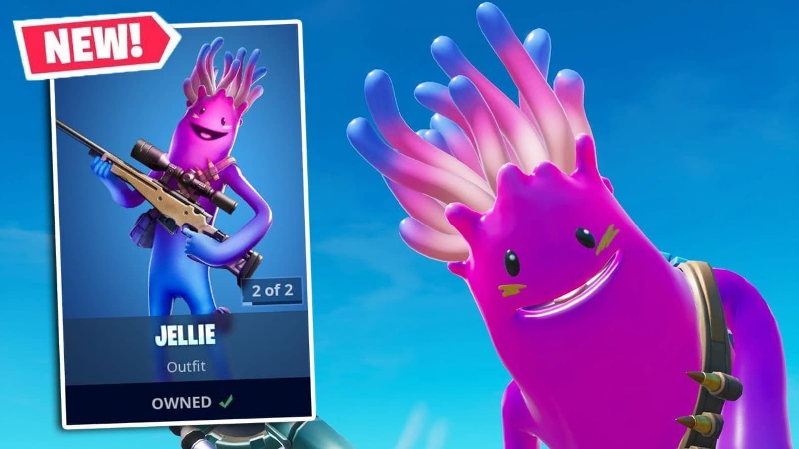 Fortnite Jellie Skin Wallpapers