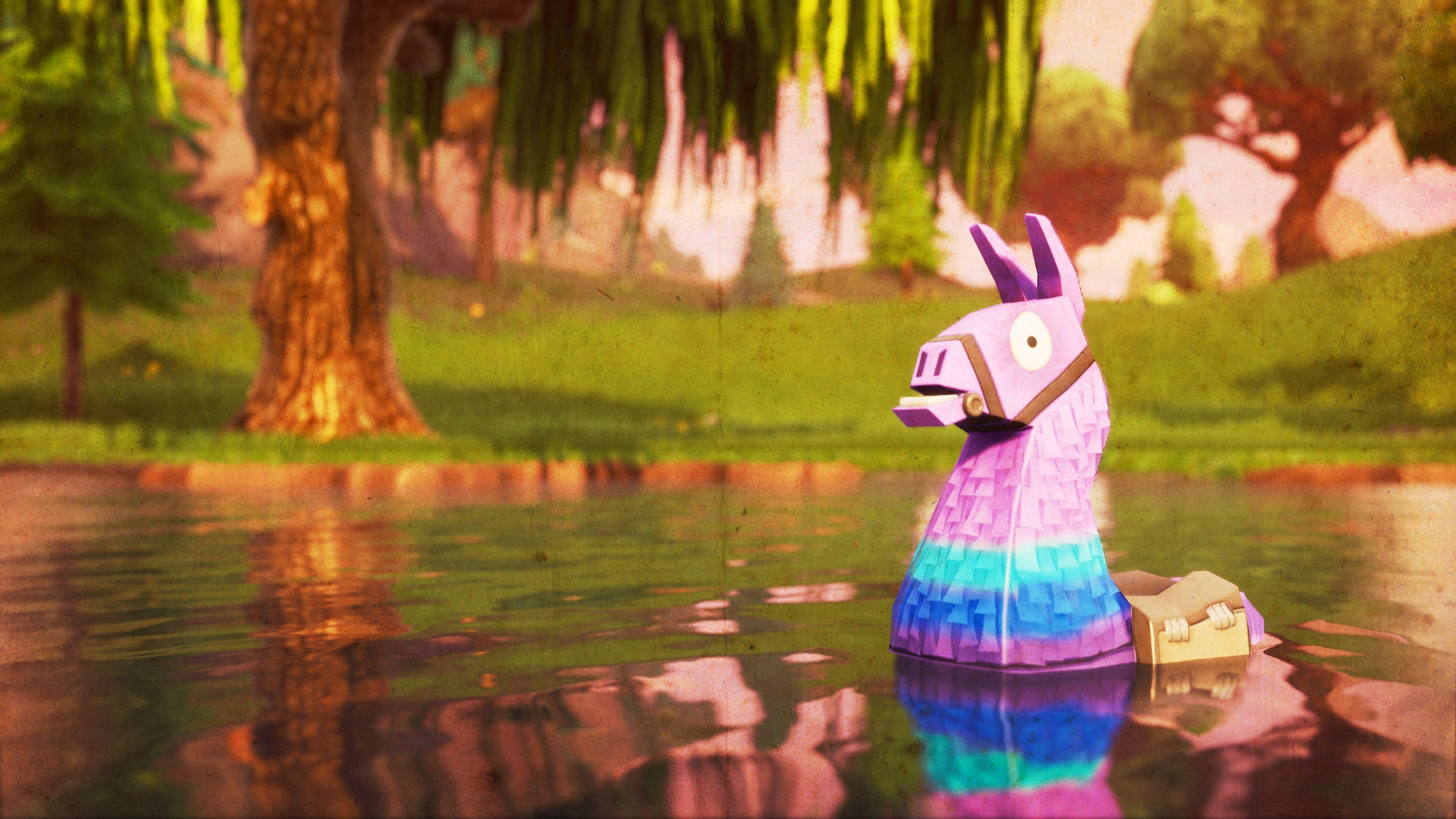 Fortnite Llama 4K Wallpapers