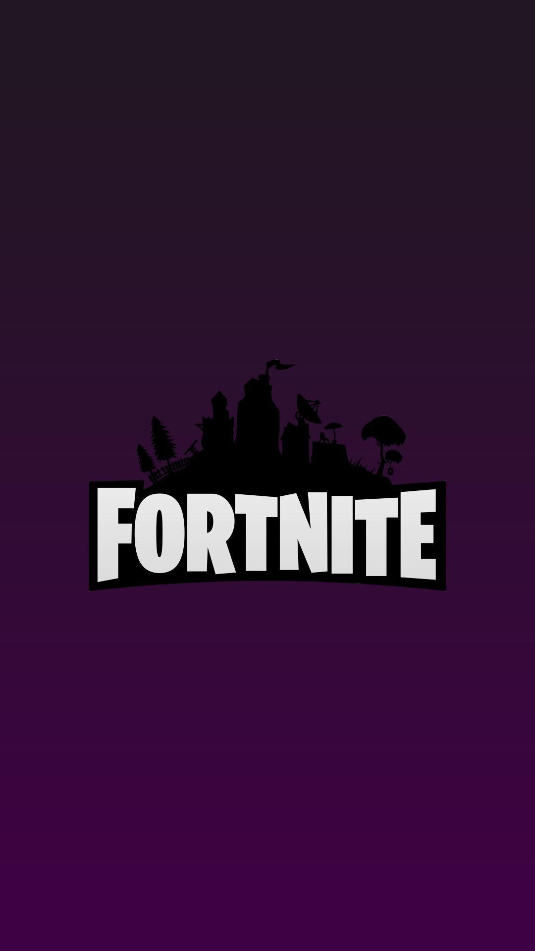 Fortnite Mobile Logo Wallpapers