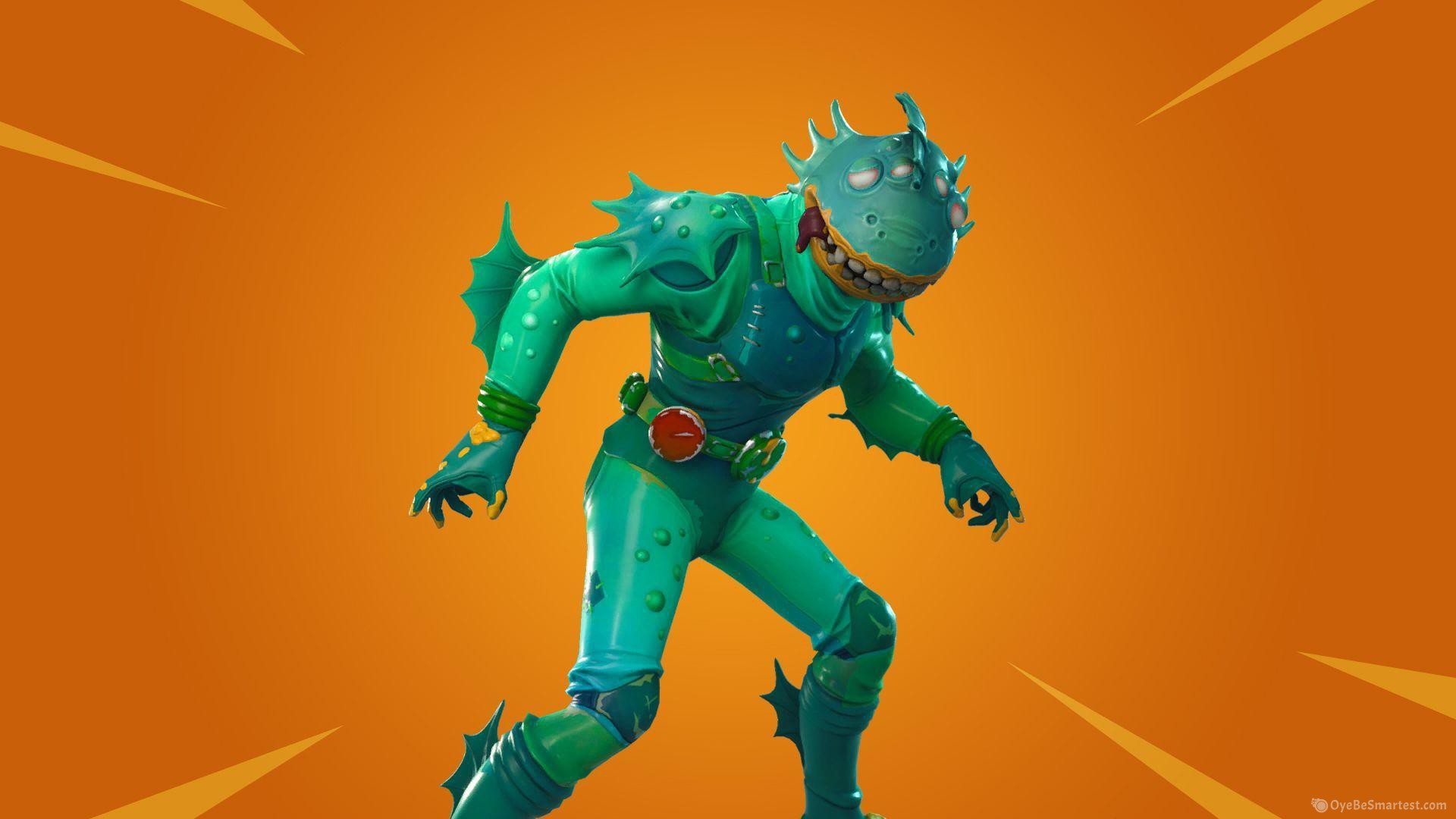 Fortnite Moisty Merman Skin Wallpapers