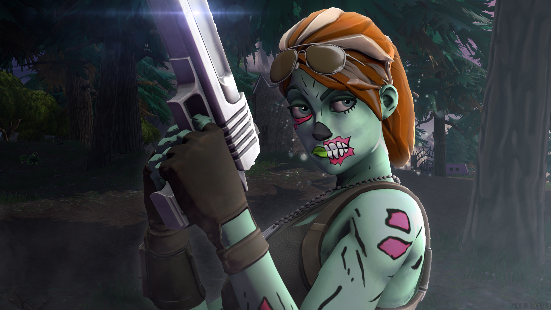 Fortnite Pink Ghoul Trooper Thumbnail Wallpapers