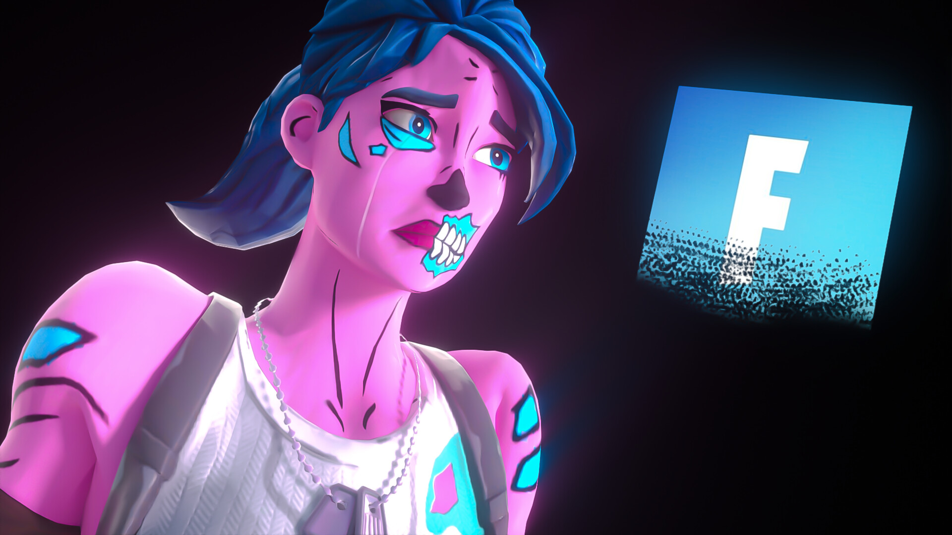 Fortnite Pink Ghoul Trooper Thumbnail Wallpapers