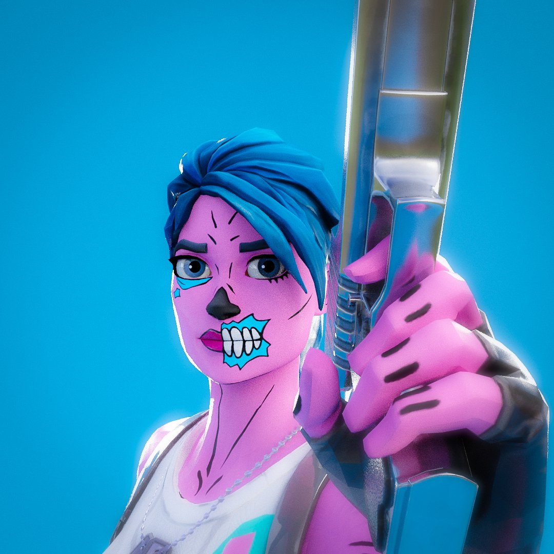 Fortnite Pink Ghoul Trooper Thumbnail Wallpapers