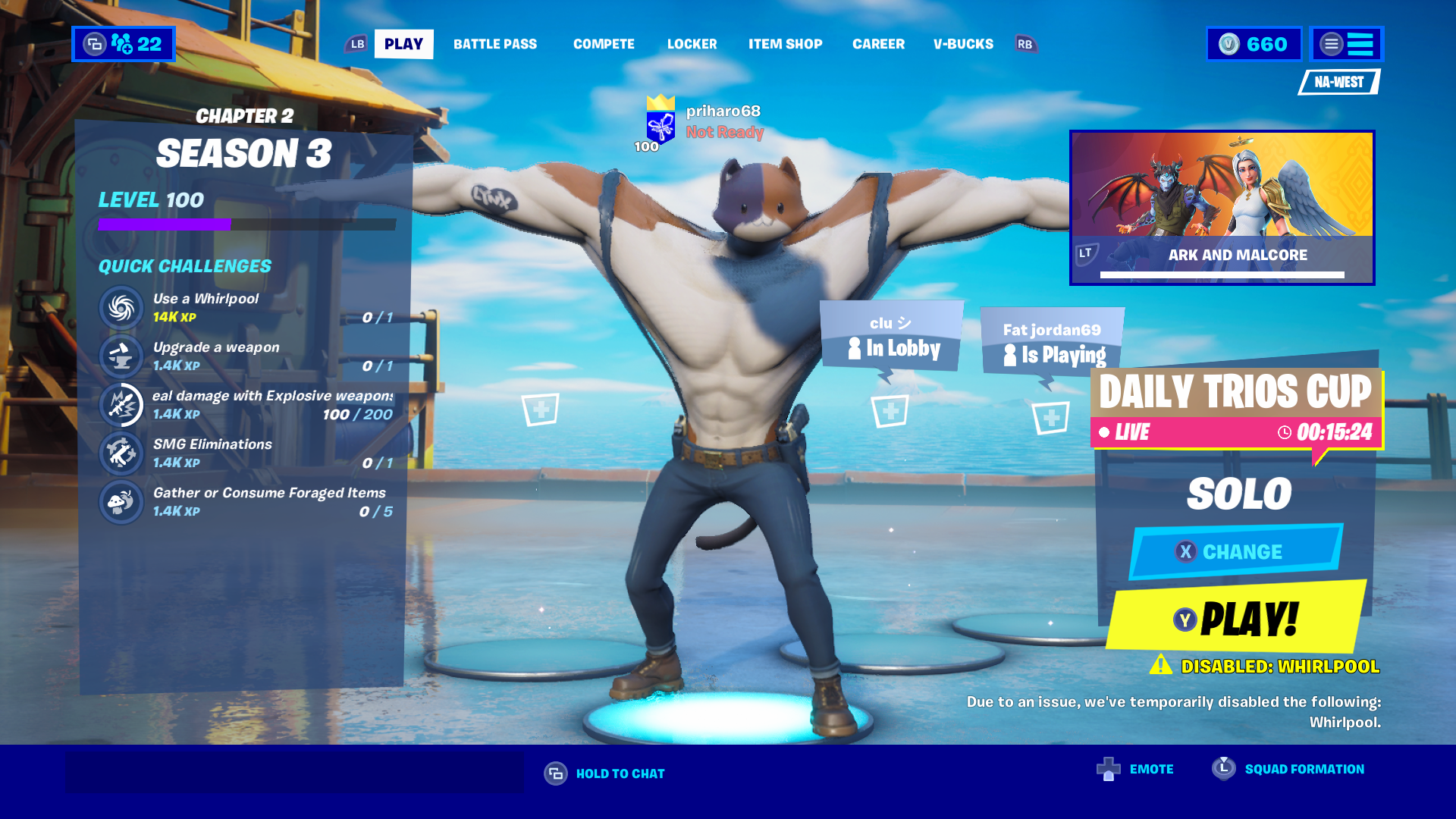 Fortnite T Pose Wallpapers