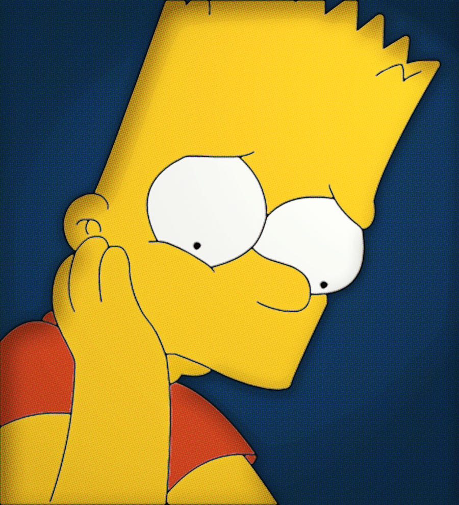 Fotos De Bart Simpson Triste Wallpapers