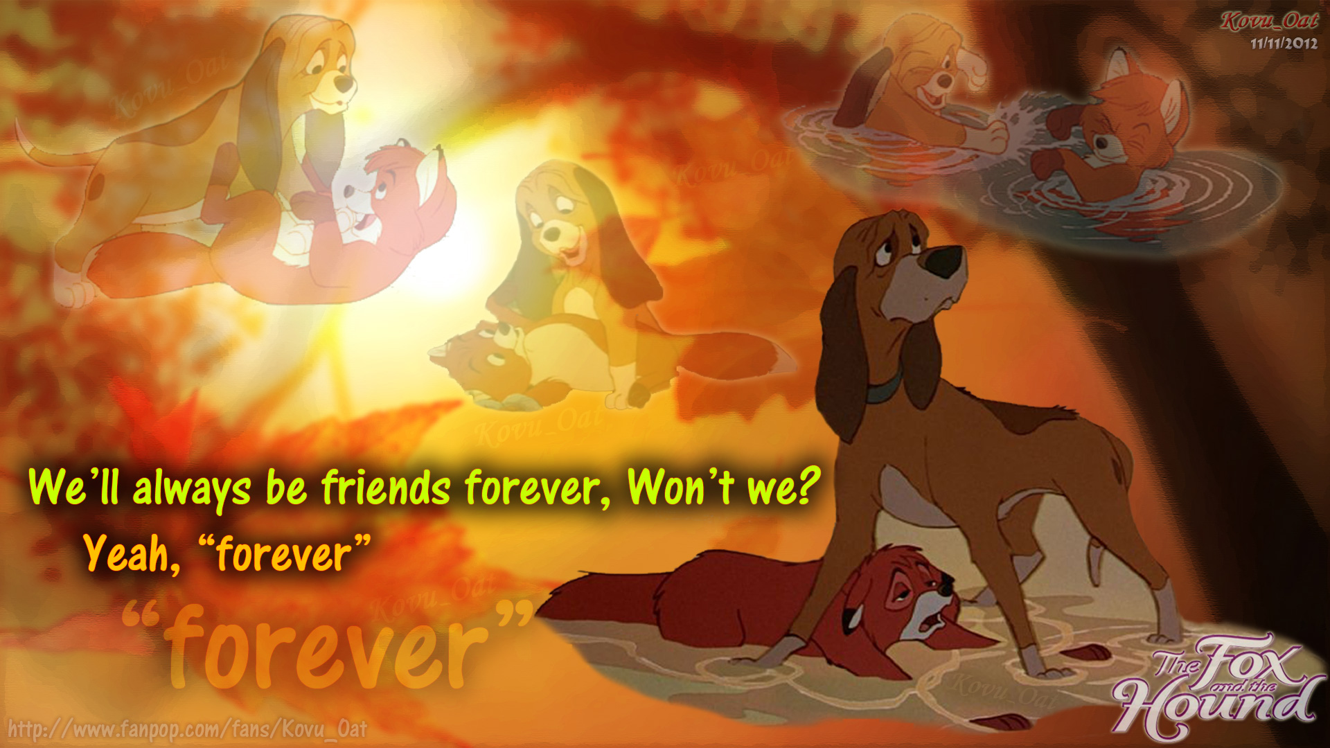 Fox And The Hound Wallpapers