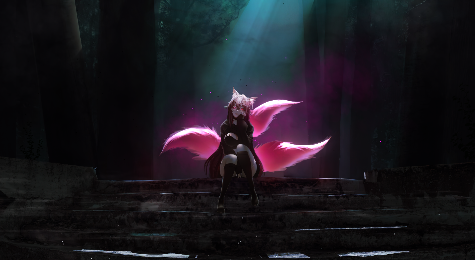 Fox Girl Wallpapers