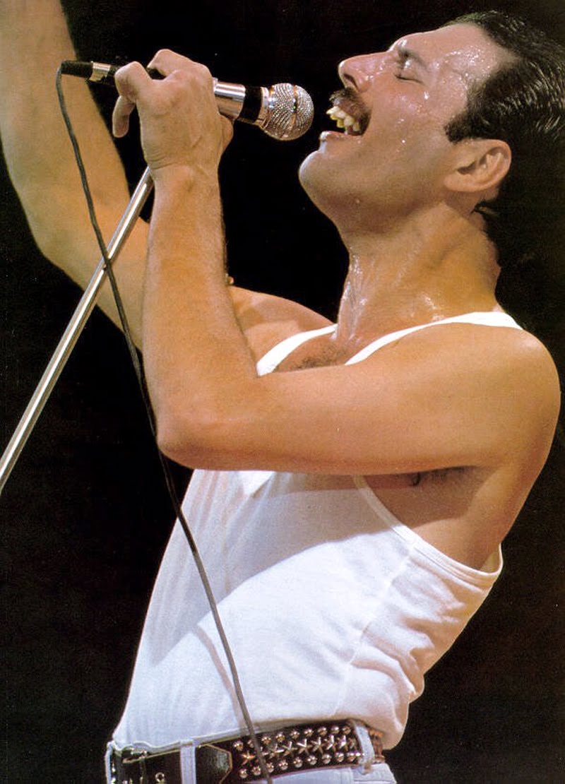 Freddie Mercury At Live Aid Images Wallpapers