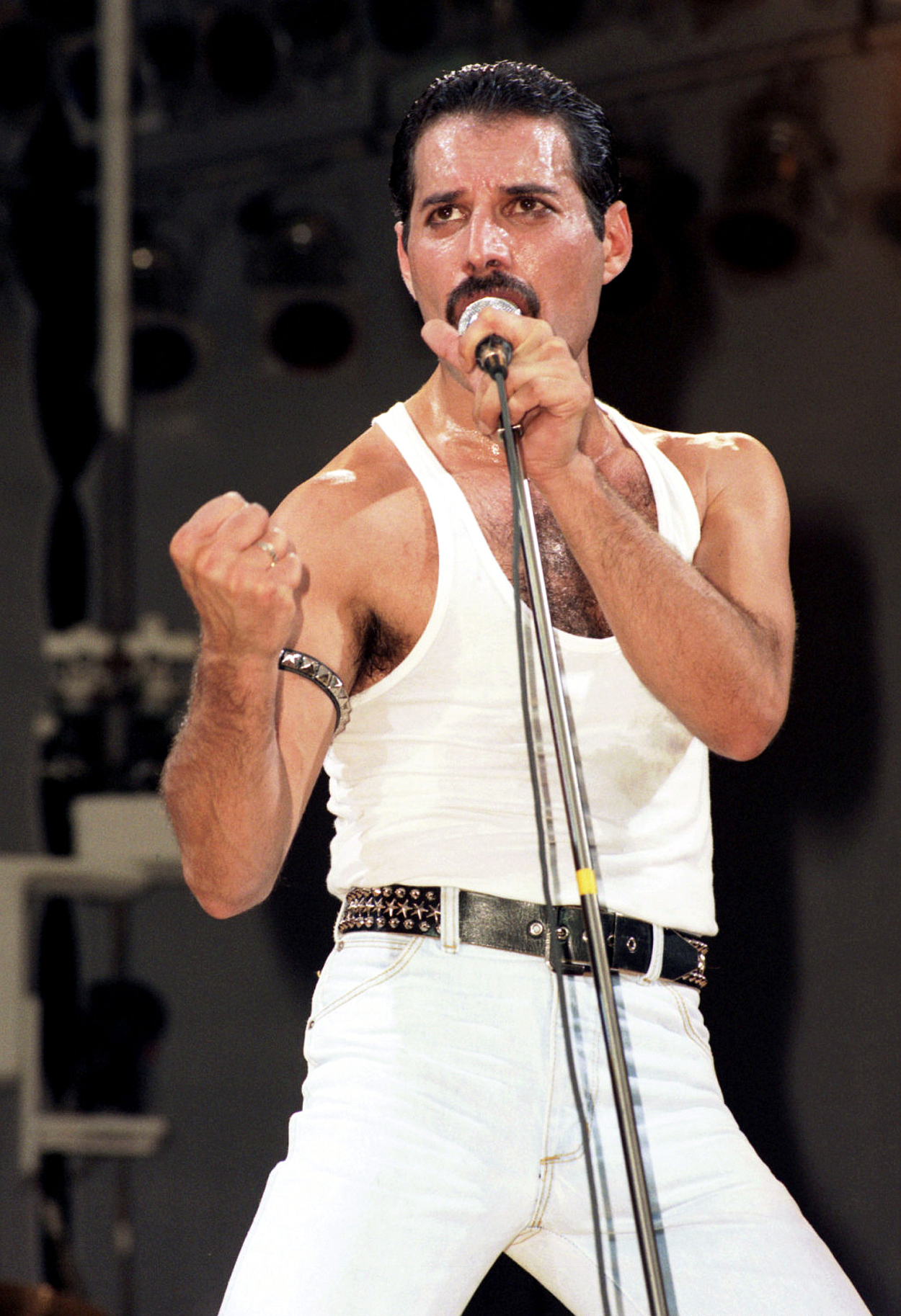 Freddie Mercury At Live Aid Images Wallpapers