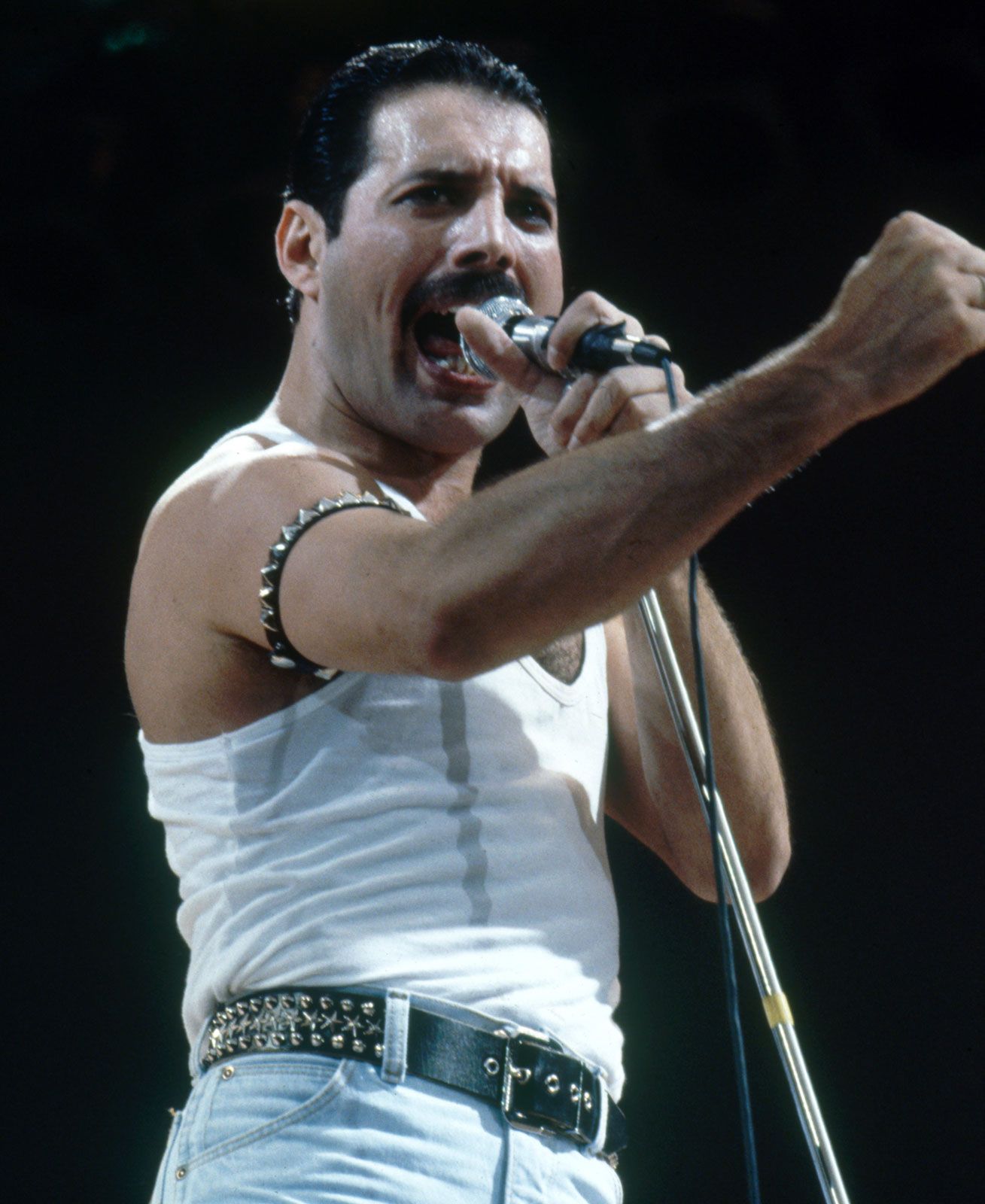 Freddie Mercury At Live Aid Images Wallpapers