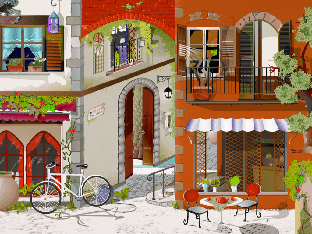 French Cafe Wallpapers