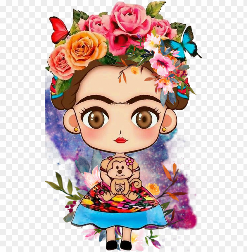 Frida Kahlo Cartoon Images Wallpapers