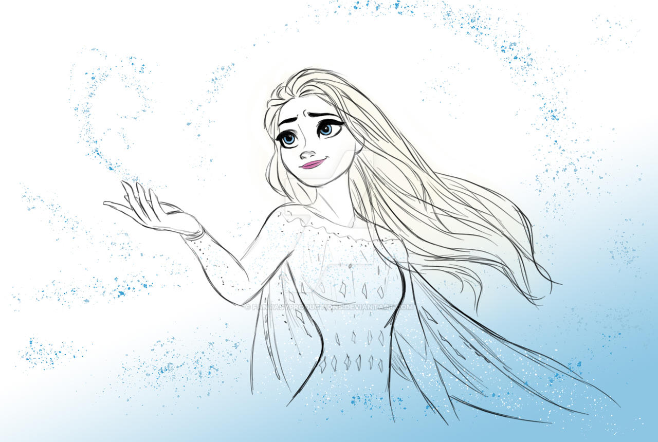 Frozen 2 Elsa Hair Down Wallpapers