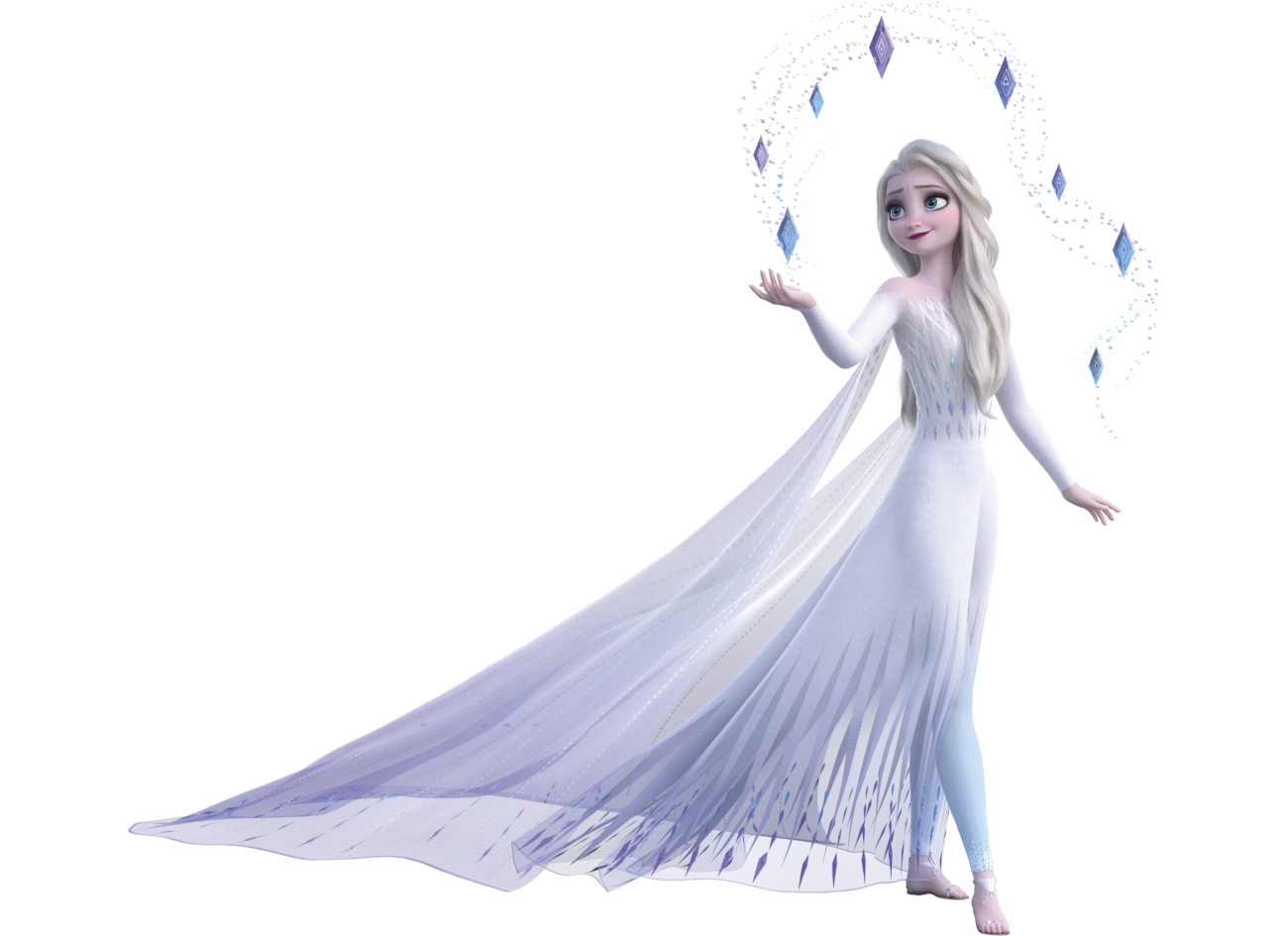 Frozen 2 Elsa Hair Down Wallpapers