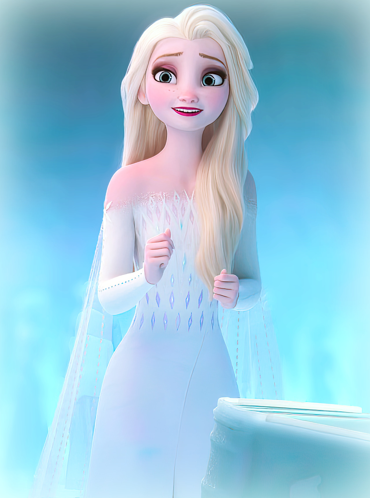 Frozen 2 Elsa Hair Down Wallpapers