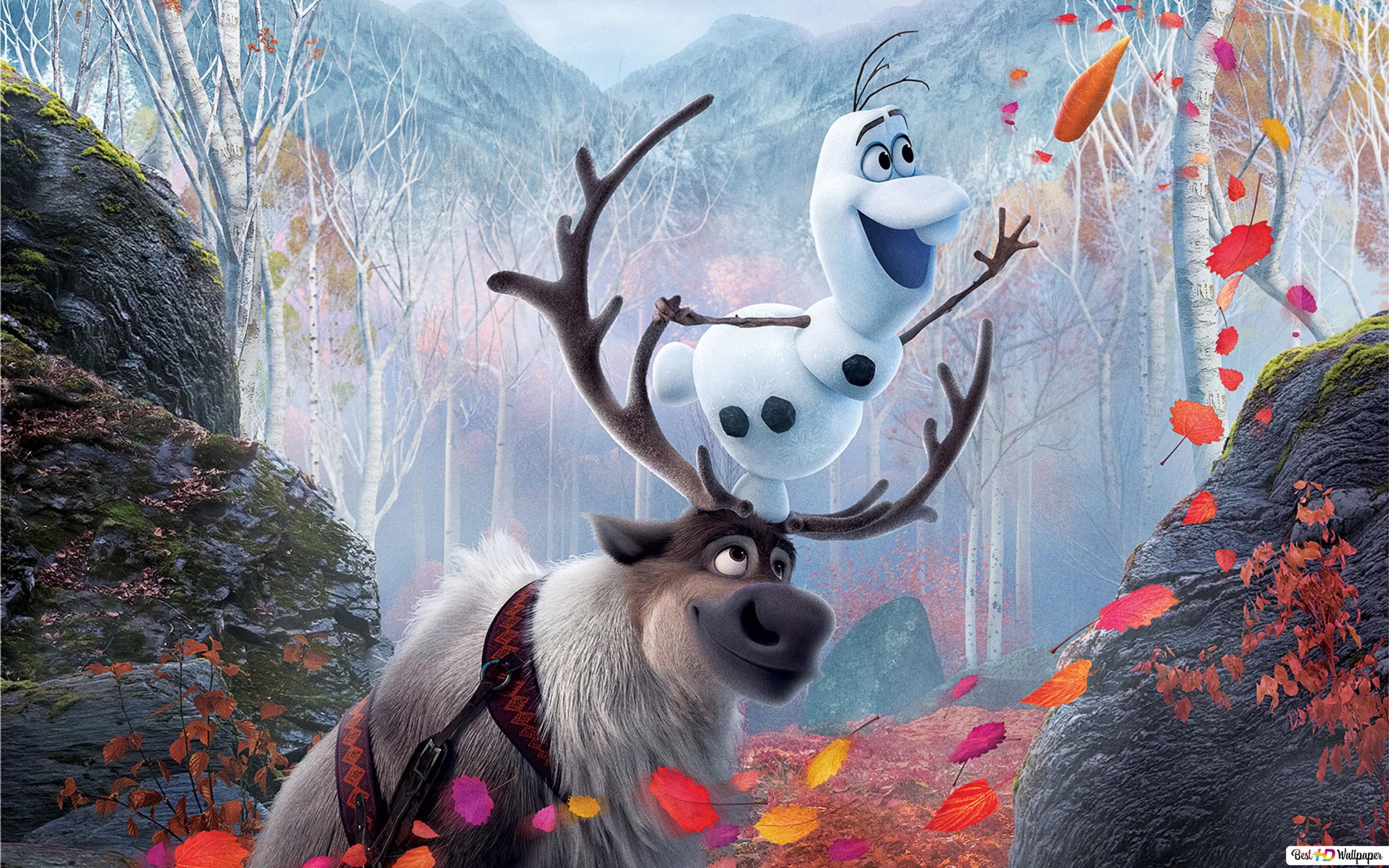 Frozen Olaf In Summer Wallpapers