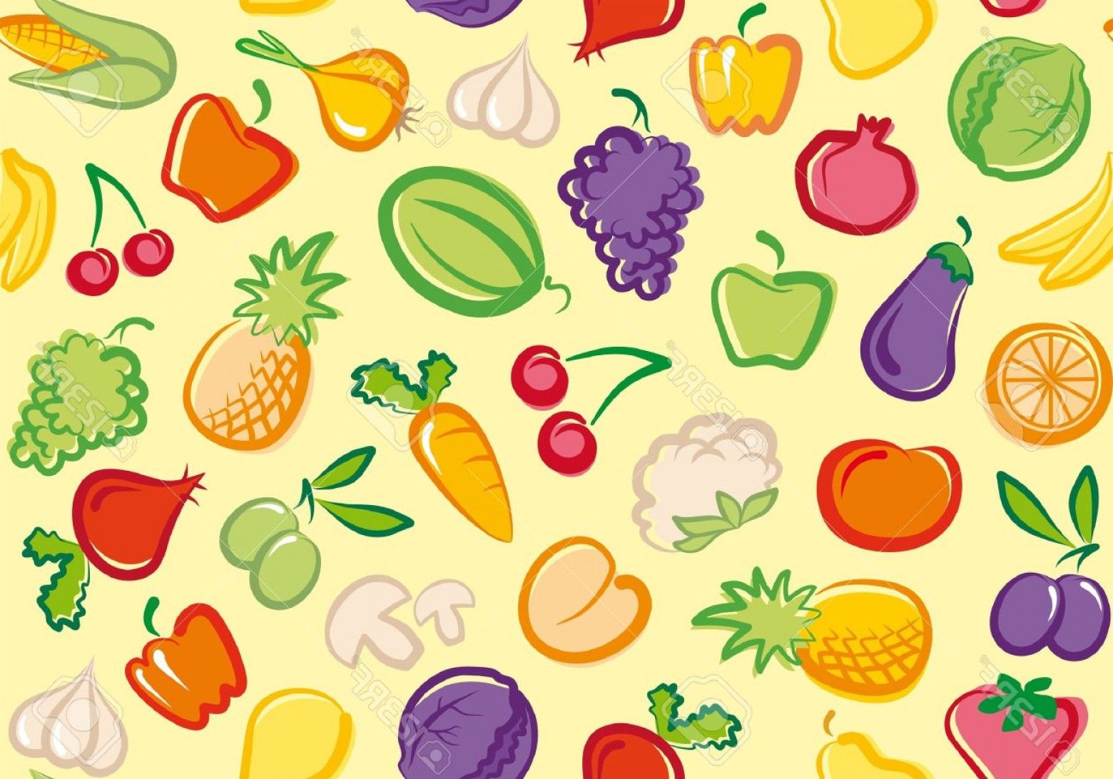 Fruits And Vegetables Wallpapers