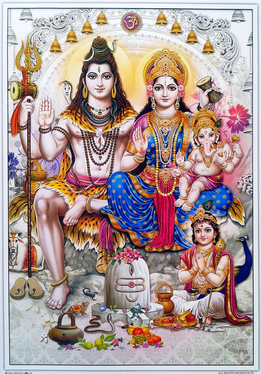 Full Hd Lord Shiva Family Images Wallpapers