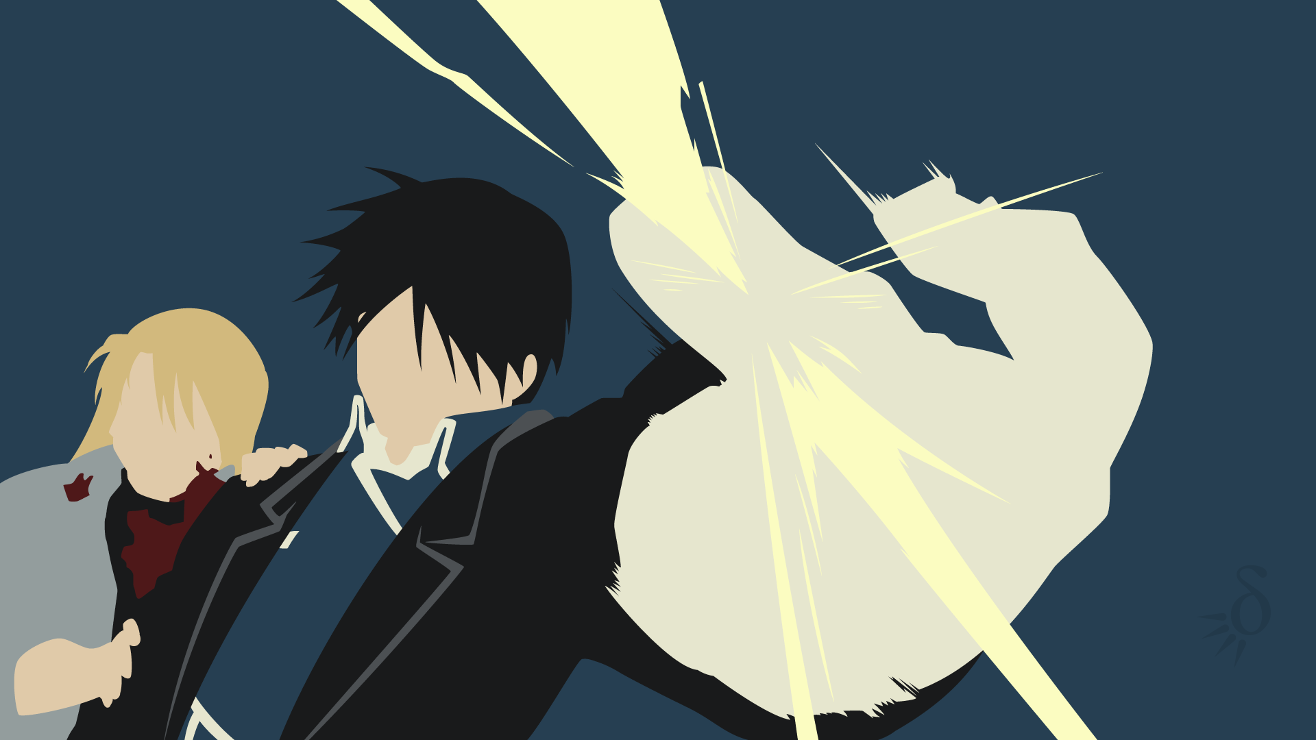 Fullmetal Alchemist Minimalist Wallpapers