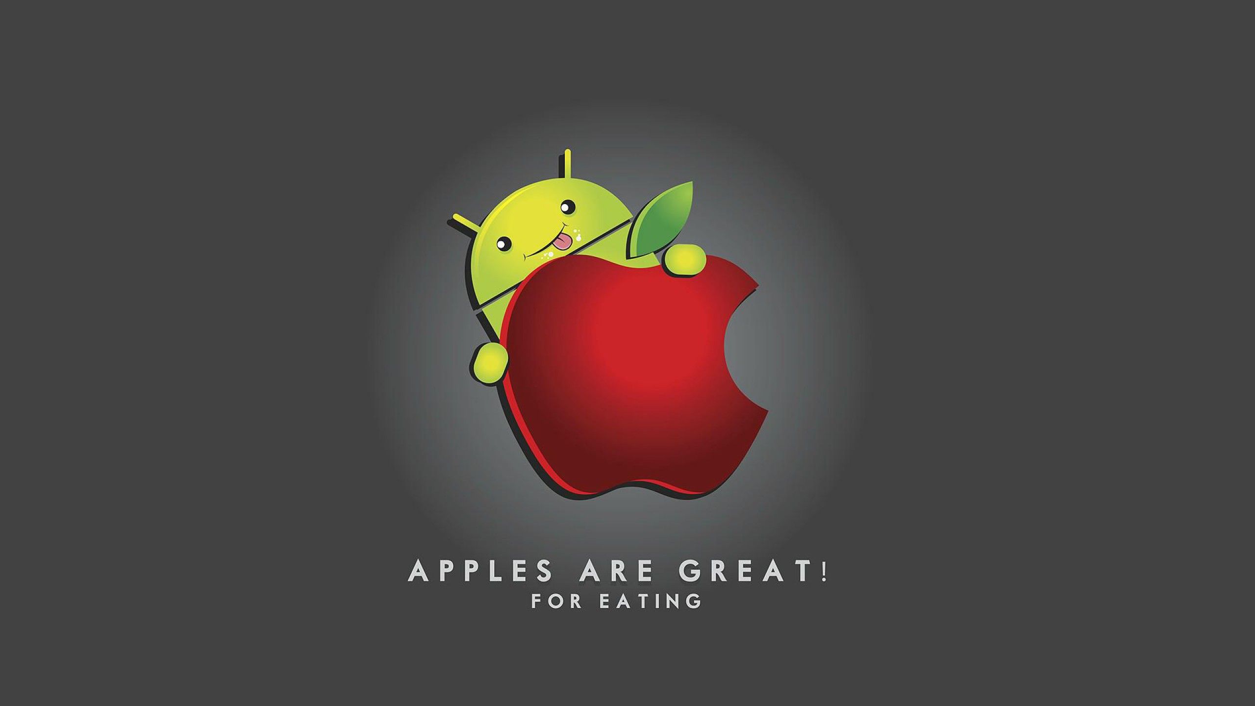 Funny Apple Logo Wallpapers