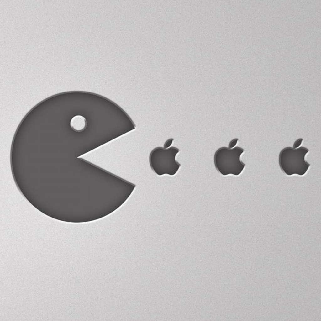 Funny Apple Logo Wallpapers