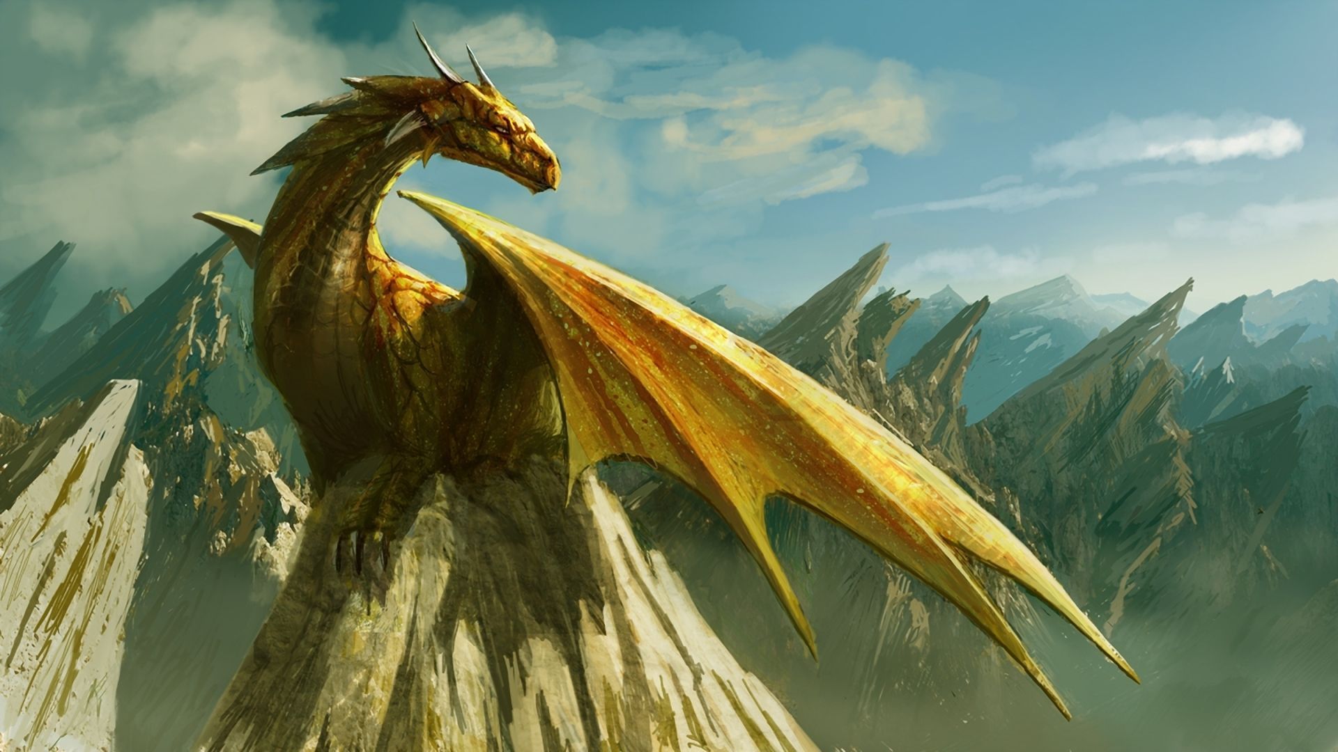 Funny Dragons Wallpapers