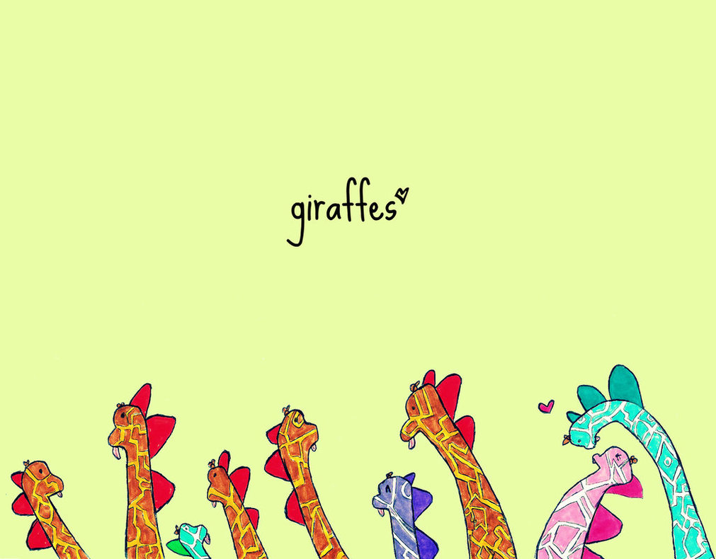 Funny Giraffe Wallpapers