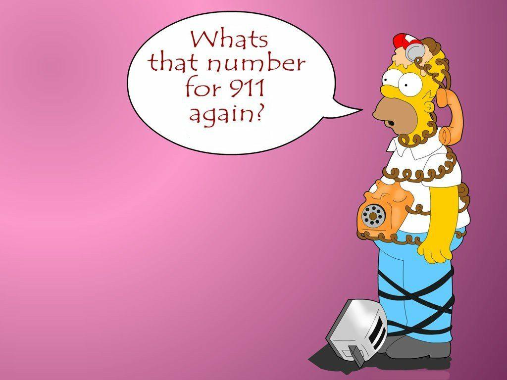 Funny Simpsons Wallpapers