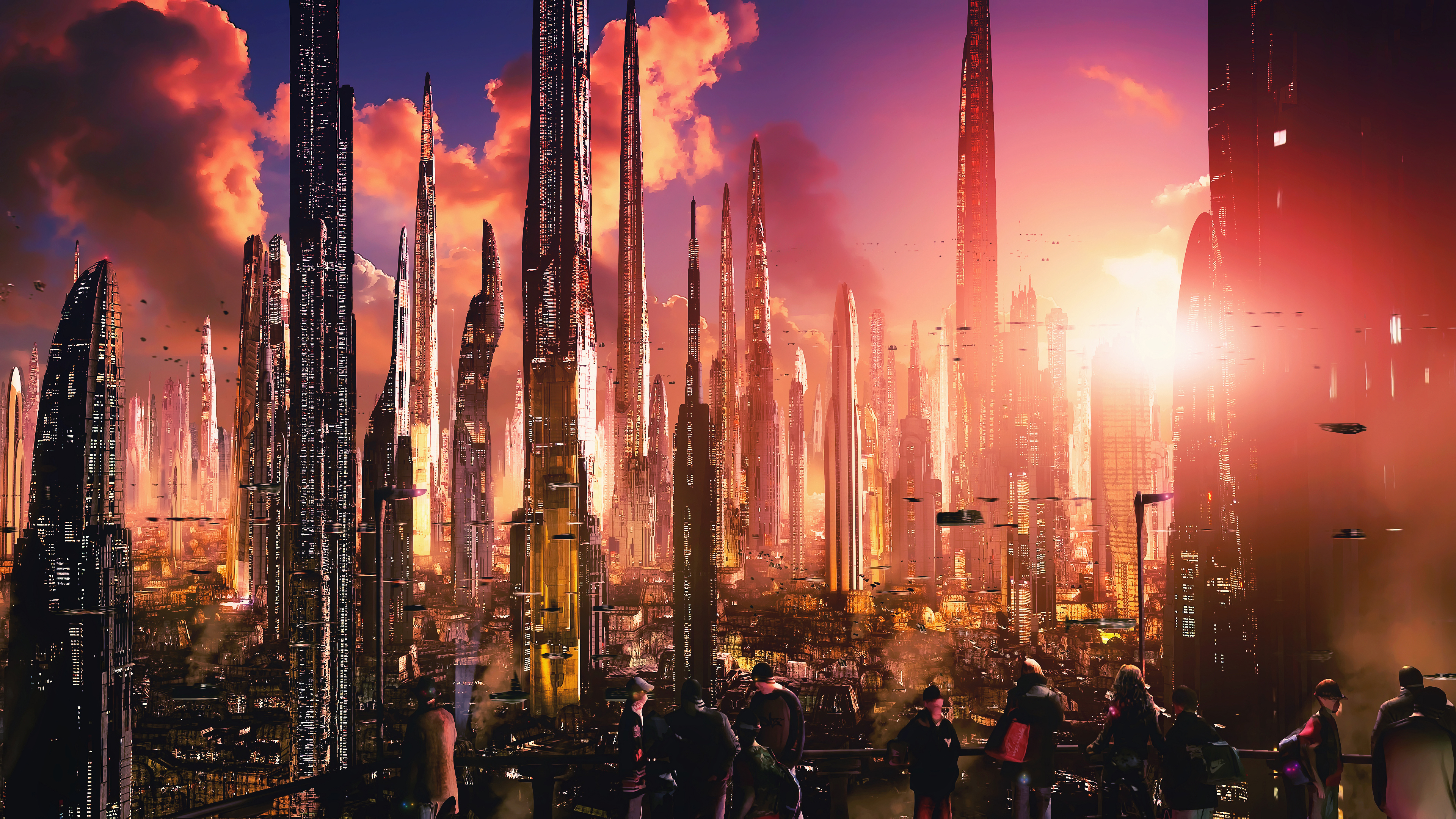 Future City Art Wallpapers