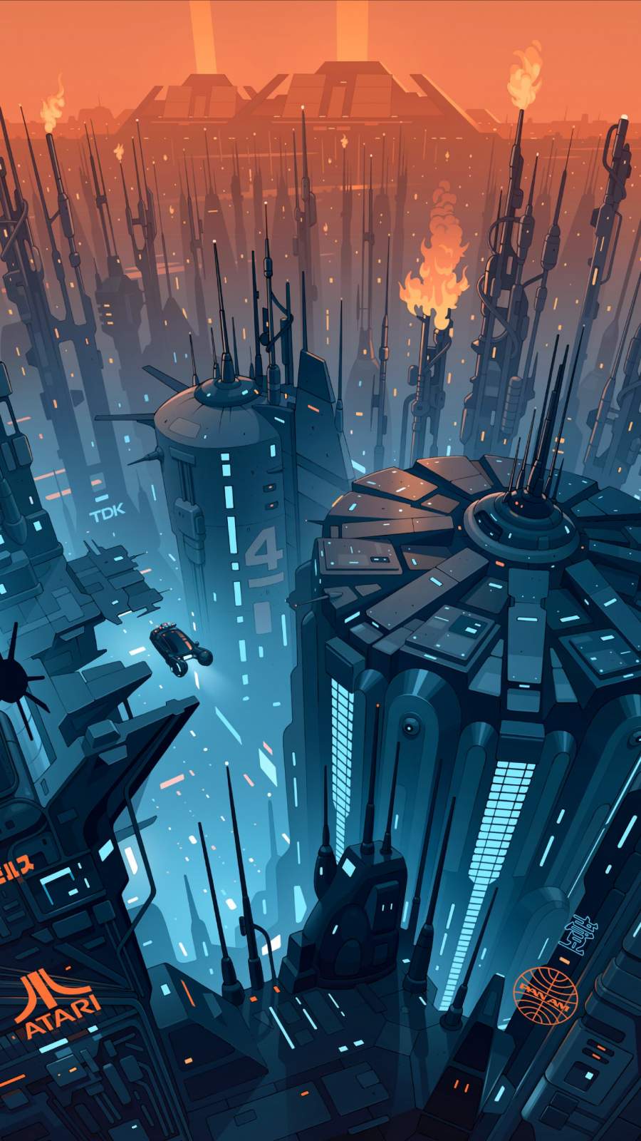 Future City Art Wallpapers