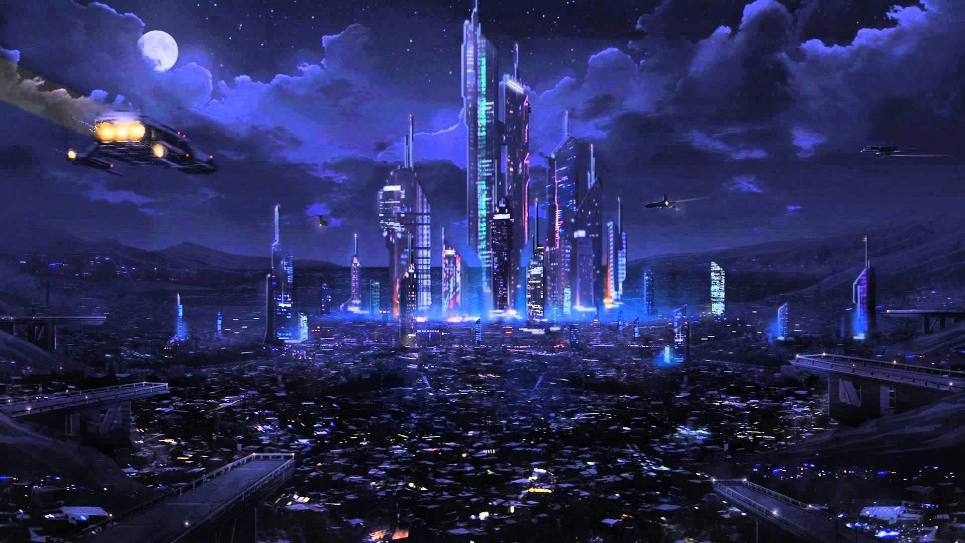 Future City Art Wallpapers