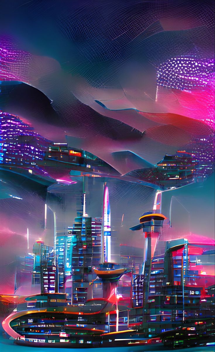 Future City Art Wallpapers