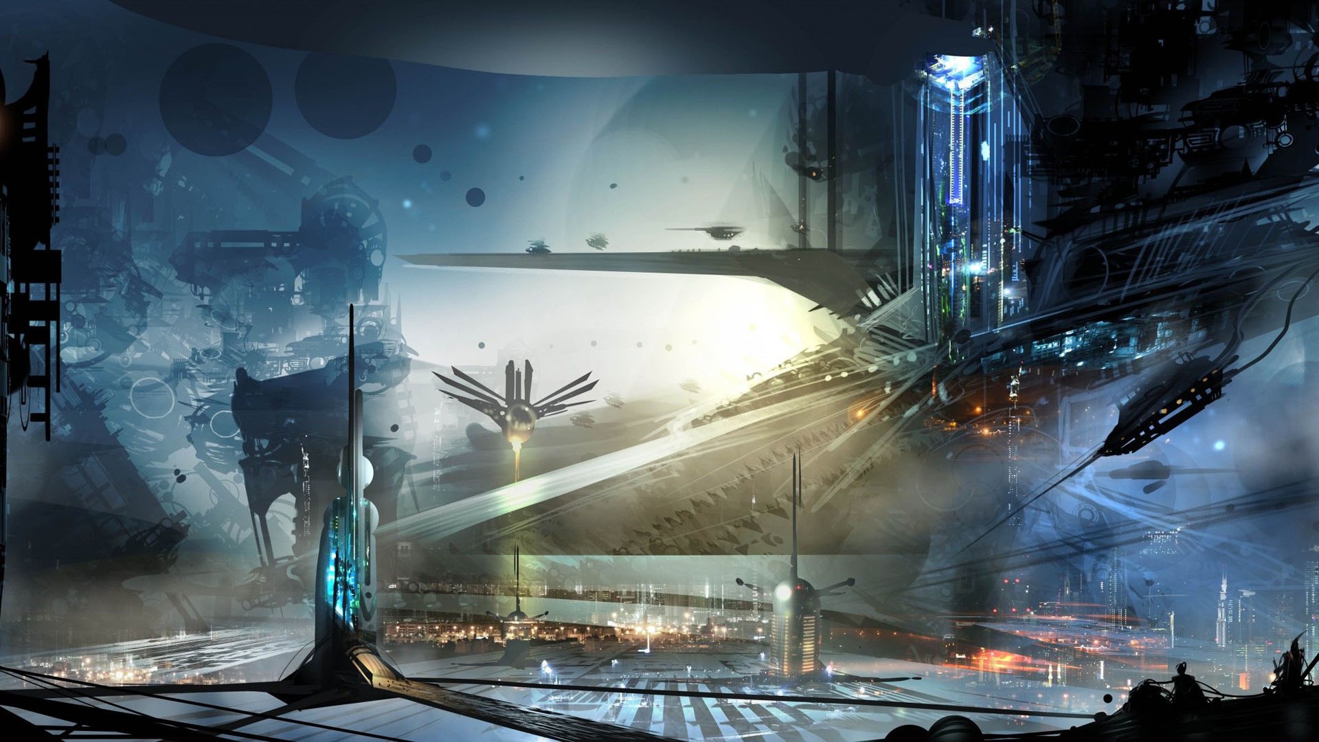 Future City Art Wallpapers