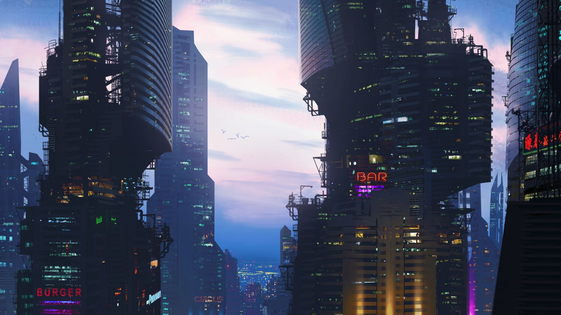 Future City Art Wallpapers