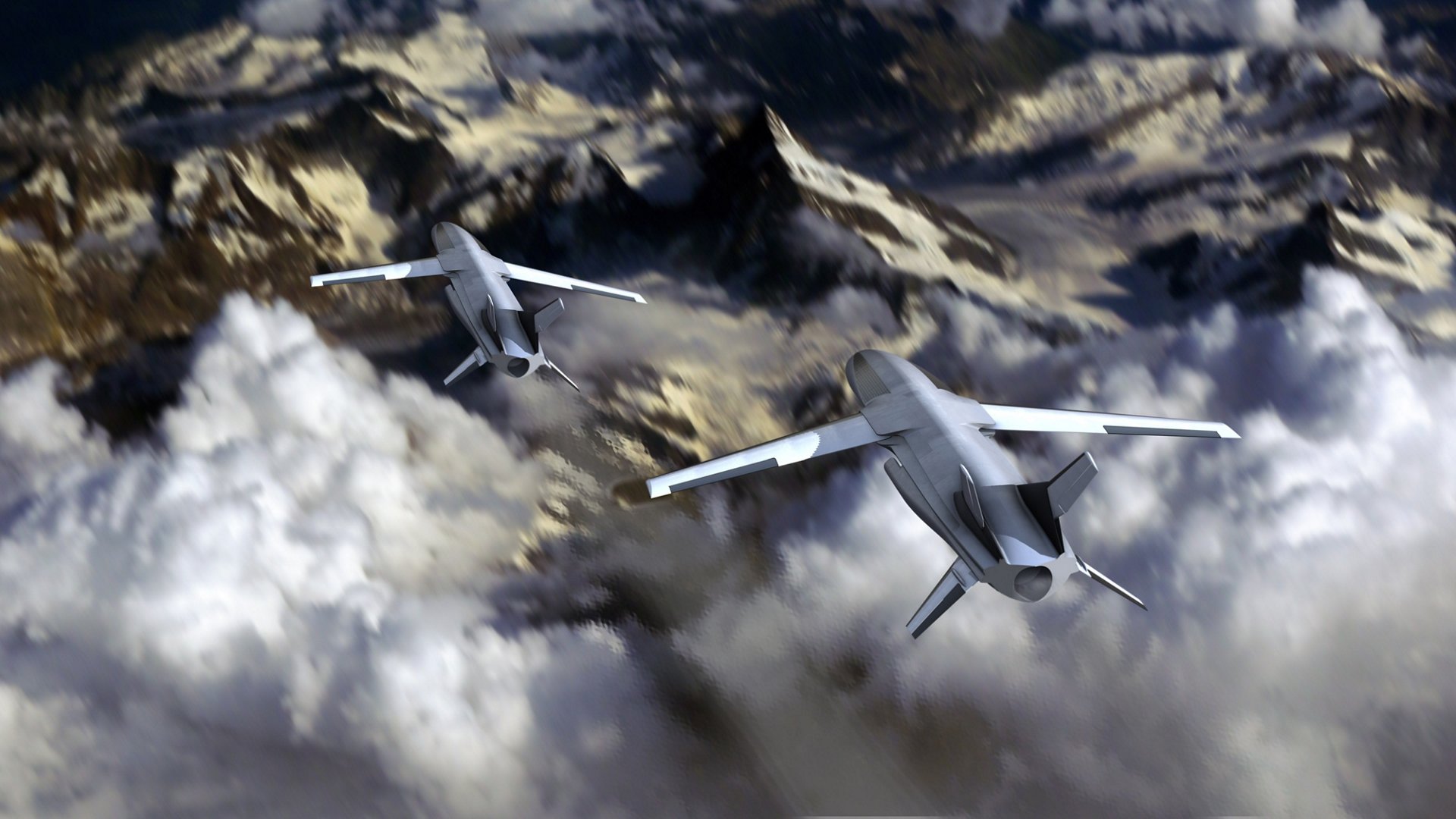 Future Military Aircraft Concept Wallpapers