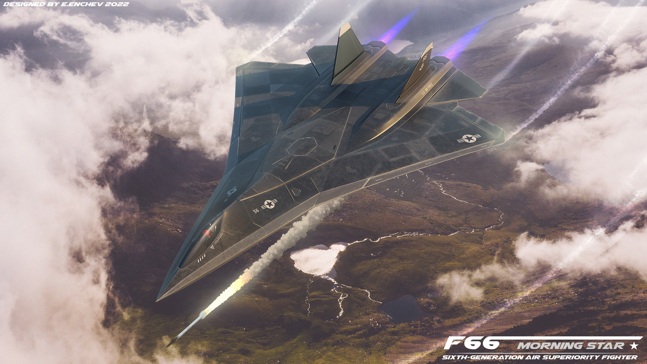 Future Military Aircraft Concept Wallpapers