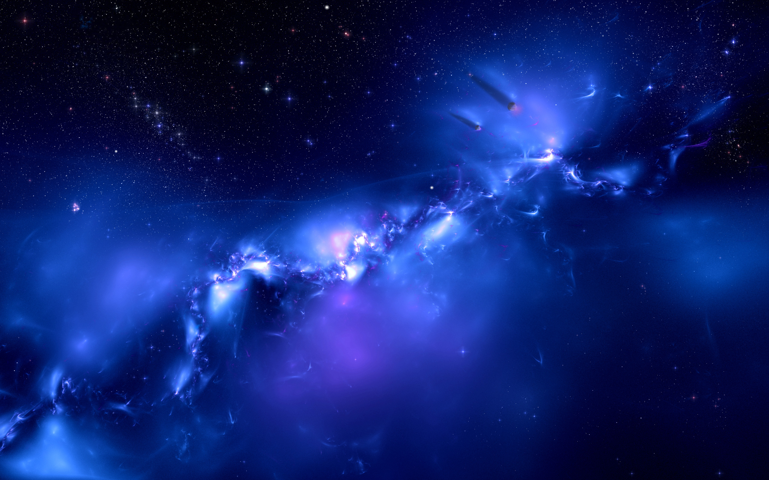 Galaxy Blue Wallpapers