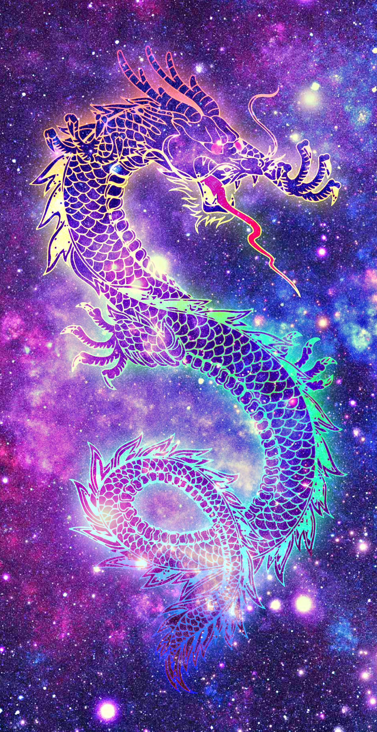 Galaxy Dragons Wallpapers