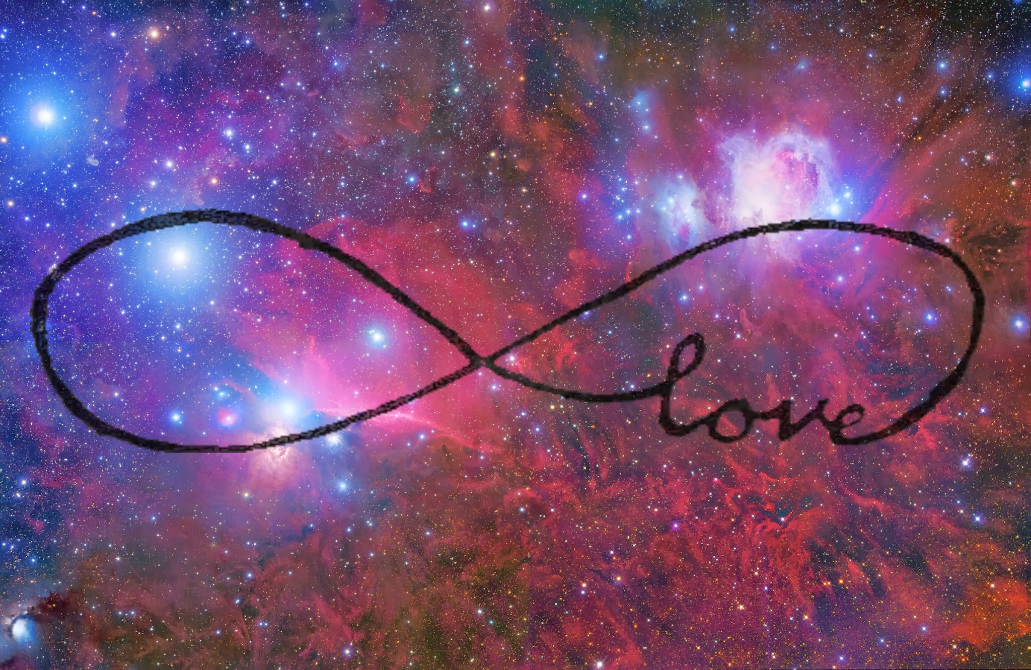 Galaxy Infinity Symbol Wallpapers