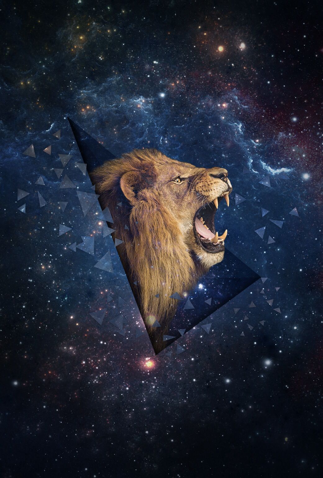 Galaxy Lion Wallpapers