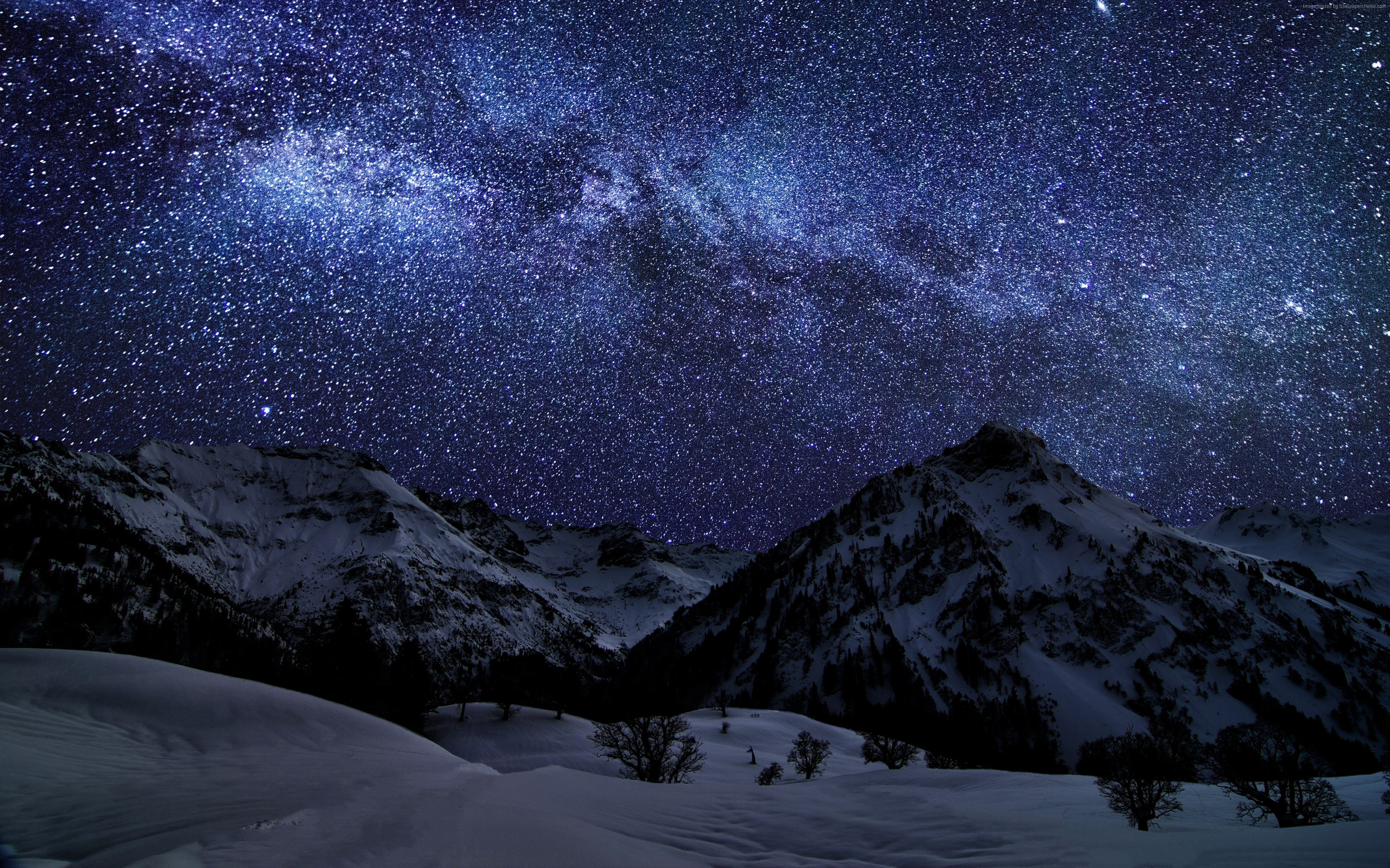 Galaxy Mountain Wallpapers