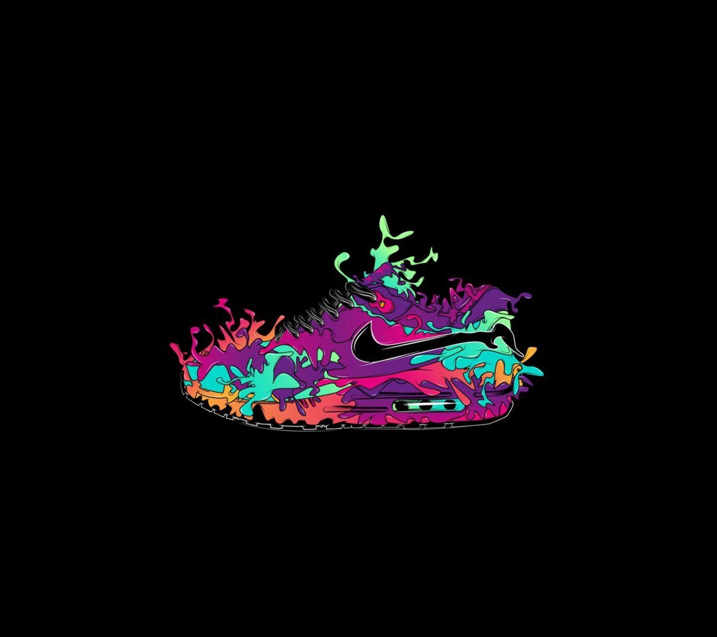 Galaxy Nike Sign Wallpapers