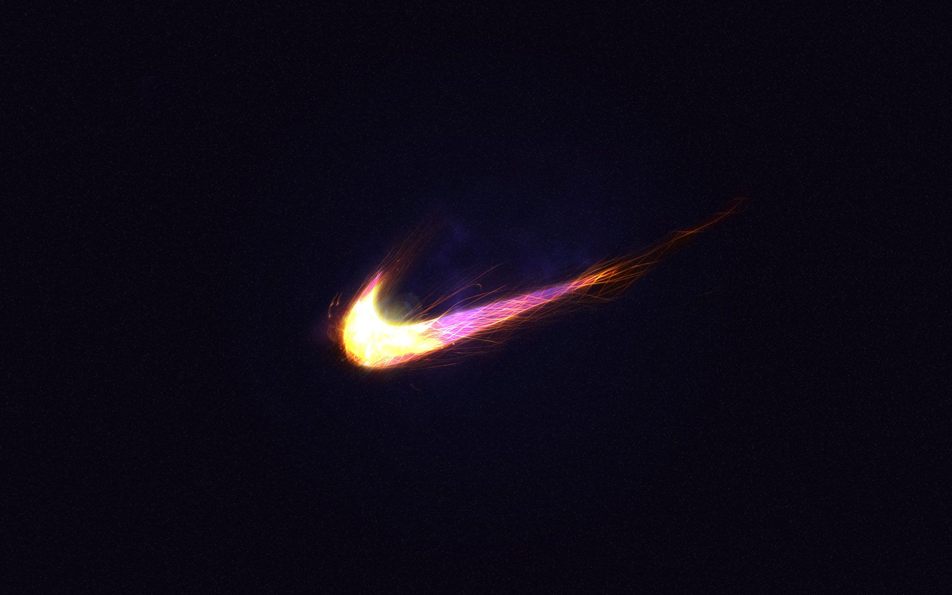 Galaxy Nike Sign Wallpapers