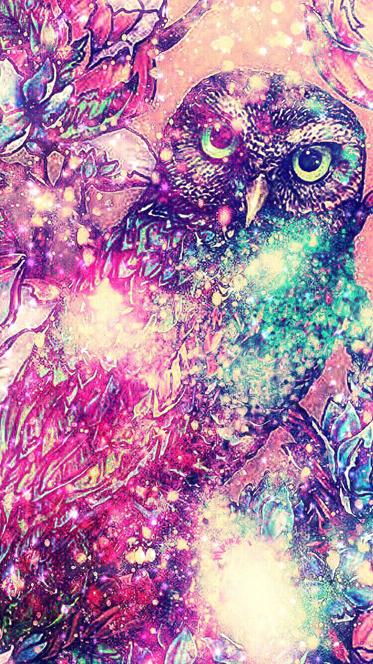 Galaxy Owl Wallpapers